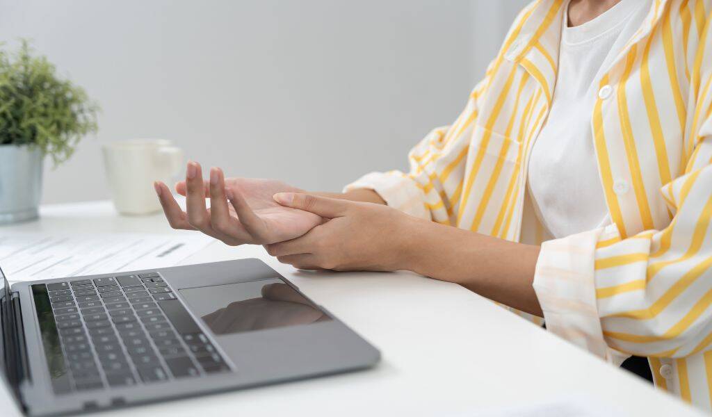 Work-related repetitive strain injury care