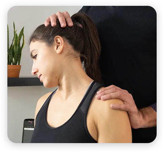Shockwave and manual therapy treatment